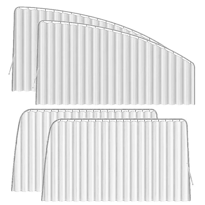SunGuard Pro™ Adjustable Magnetic Car Window Shades