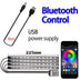 48-LED RGB Car Interior Strip – Bluetooth APP Music Sync Waterproof Multi-Color