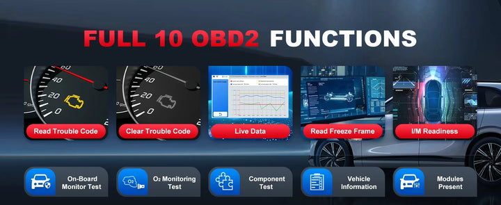 XTOOL D5S Full System Diagnostic Scanner with 16+ Reset Services