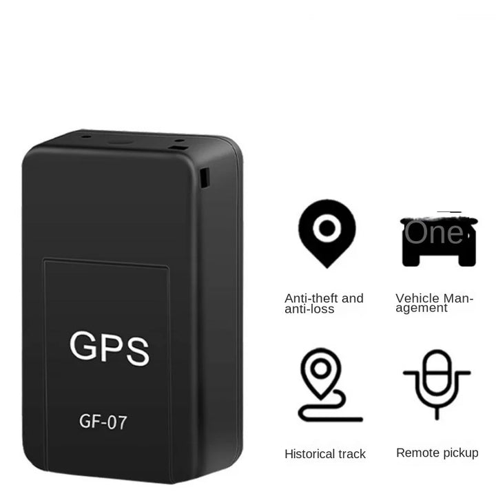 GF07 Mini GPS Car Tracker – Real-Time Anti-Theft Strong Magnetic Mount SIM