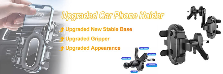 AeroGrip 360™ – Smart Car Vent Phone Mount with One-Touch Lock