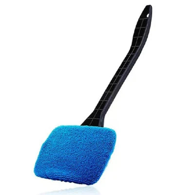 Long-Handle Car Windshield Cleaning Brush – Interior Glass Wiper Wash Tool