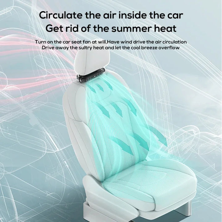 CoolBreeze™ 360° USB Car Seat Fan