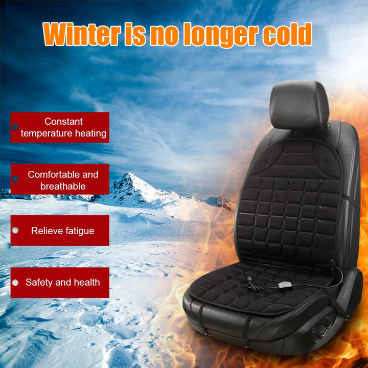 CozyDrive™ 12V Heated Car Seat Cushion