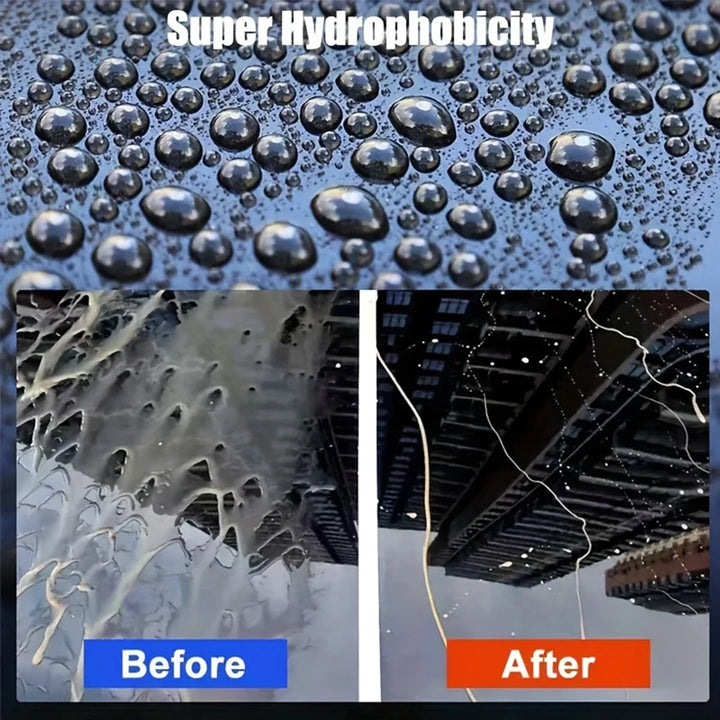 3-in-1 Ceramic Coating Spray – Nano Hydrophobic Paint Protection & High Gloss