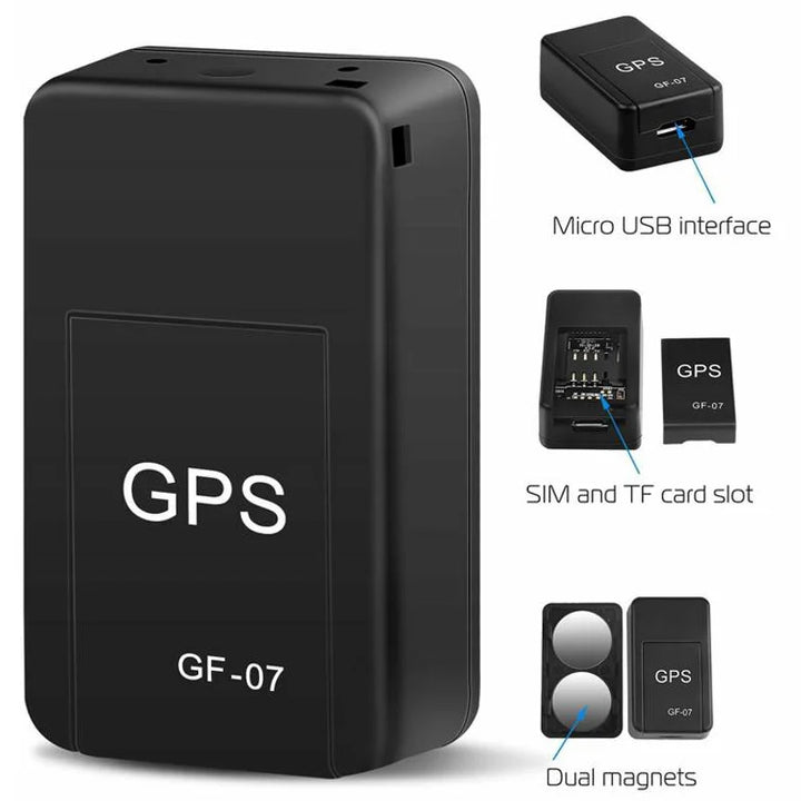 Mini GPS Vehicle Tracker – Real-Time Anti-Theft Locator No SIM Magnetic Mount