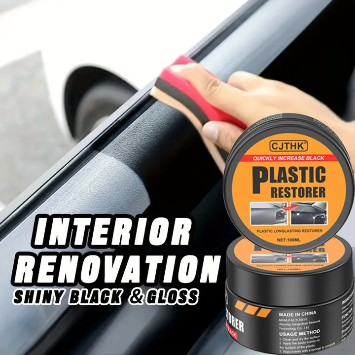 ReviveTrim – Deep Black Plastic & Leather Restorer