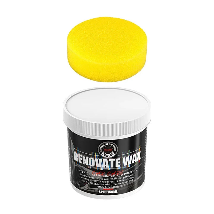 ReviveBlack – Car Bumper & Trim Restorer Paste for Plastic & Synthetic Leather