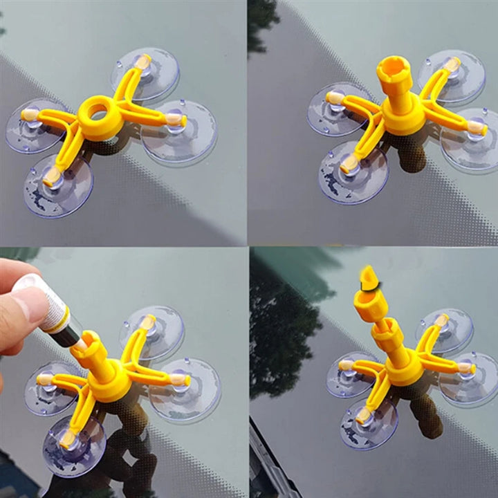 Windshield Repair Kit – Quick-Fix Resin Sealer for Cracked Glass & Polishing