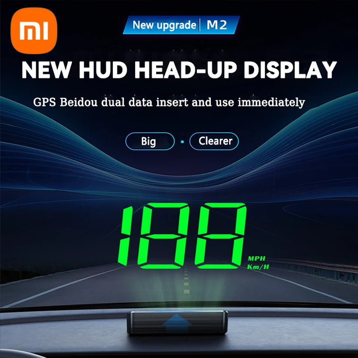 DriveSight™ Smart HUD – GPS Speedometer & Digital Display for Safer Drivin