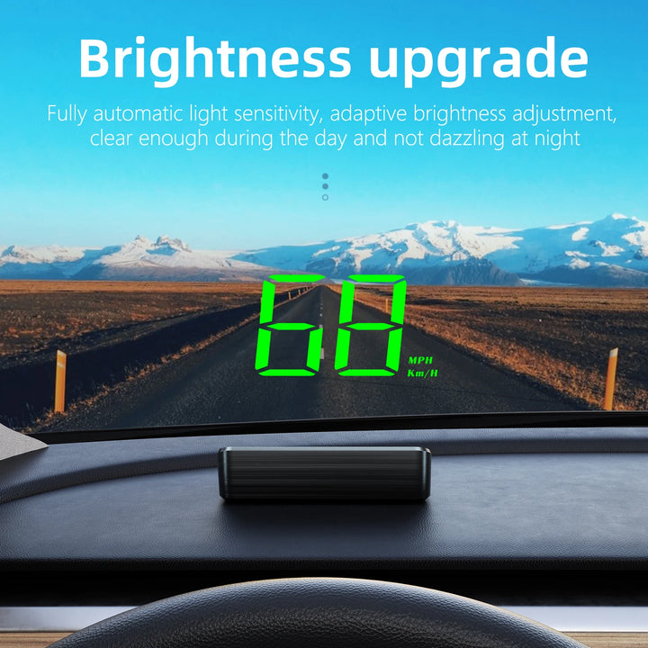 Car HUD Head-Up Display M2 – GPS Digital Speedometer Windshield Projector