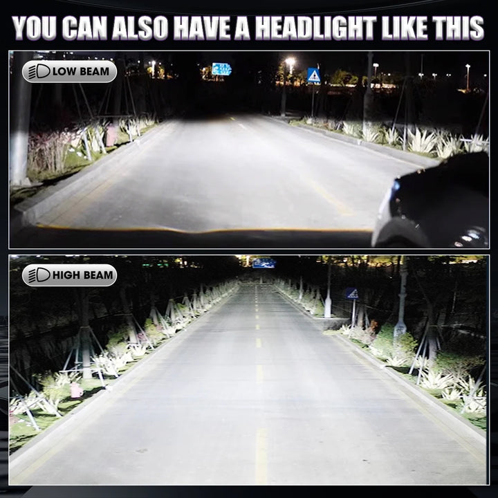 LED Headlight Bulbs H4/H7/H11 – CANBUS Error Free Super Bright 6000K 12V