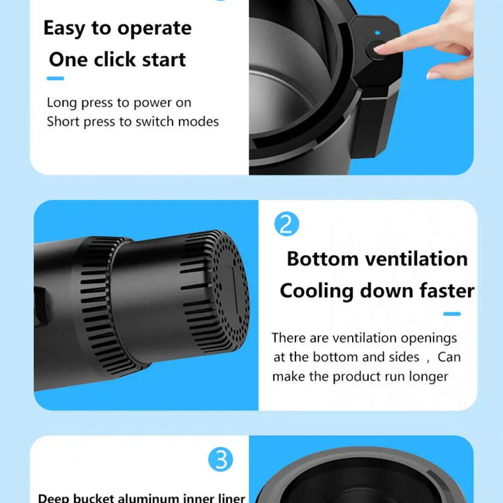 FrostHeat™ 2-in-1 Smart Car Cup – Instant Heating & Cooling Mug Holder