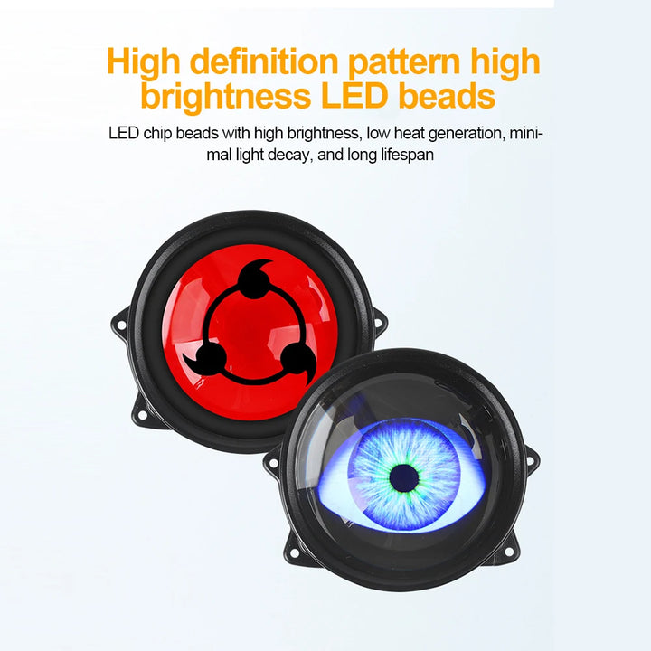 LumiX™ 3-Inch RGB Demon Eye Headlights