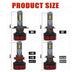 LED Headlight Bulbs H4/H7/H11 – CANBUS Error Free Super Bright 6000K 12V