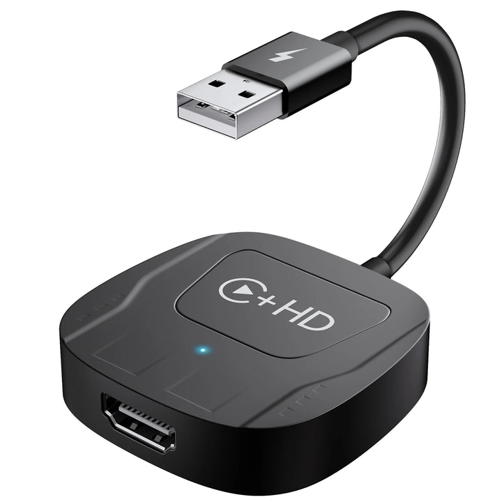 Unitrox StreamX™ – Wireless CarPlay Adapter with Netflix, YouTube, TikTok & Google Play